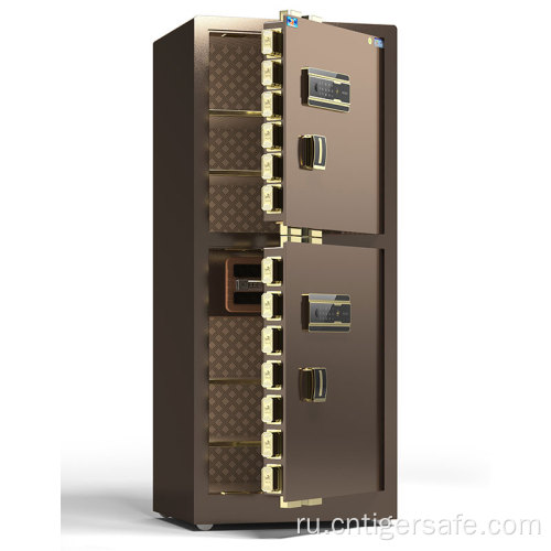 Tiger Safes 2-дверные коричневые 180 см высокого электроокинга